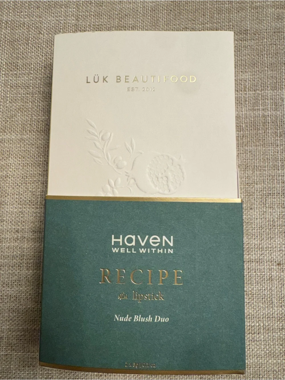 Luk Beautifood Haven Well Within Lip Kit